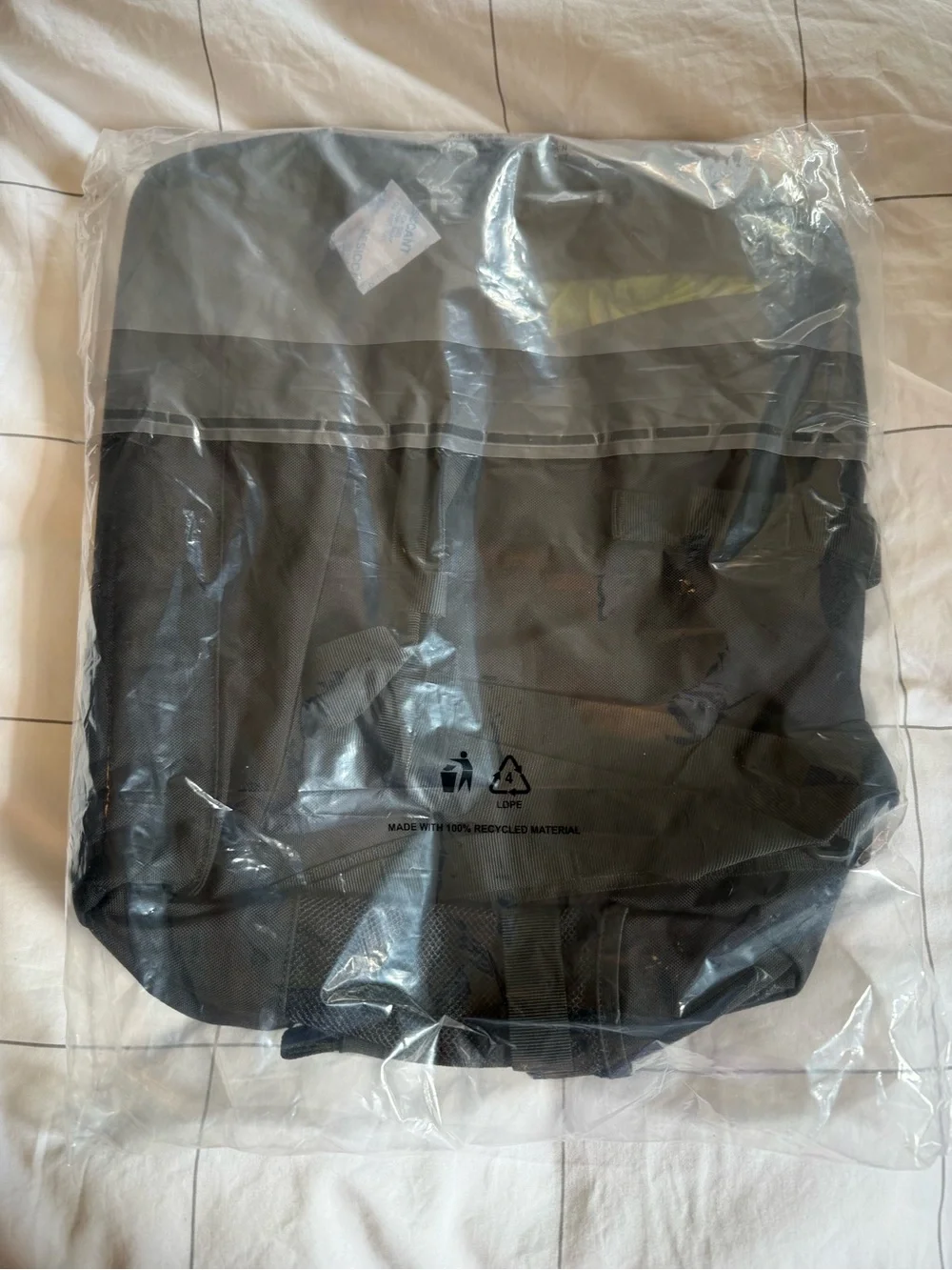 Palace Cordura RS Shoulder Bag Black Graphite Men's SS24 Logo Travel Gym Work